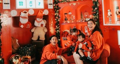 Potret Artis Indonesia Rayakan Natal Bersama Keluarga