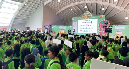 Mischka dan Devon Temani 810 Ilmuwan Cilik Jelajah Sains di Gramedia Science Day 2025 Jakarta