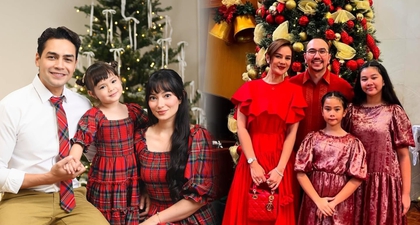 Potret Keluarga Artis Rayakan Natal 2024