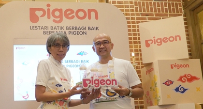 Hari Batik Nasional, Pigeon Luncurkan Botol Motif Batik Terbaru
