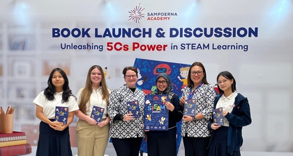 Sampoerna Academy Kenalkan Pendidikan STEAM Lewat Buku Karya 5 Siswa Berbakatnya