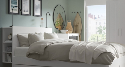 Inspirasi Kamar Tidur Rapi dan Nyaman dengan Tempat Penyimpanan Maksimal dari IKEA