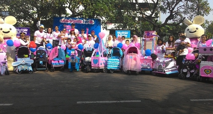 Pagi Meriah dengan Strolling Stroller M&B Fair 2014