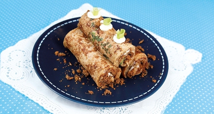 Resep Roti Tawar Gulung Abon