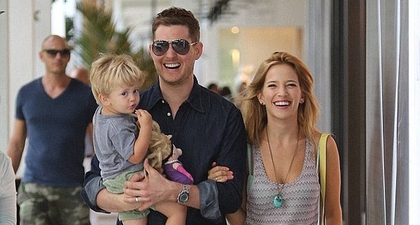 Anak Michael Bublé Alami Luka Bakar