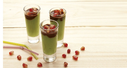Green and Choco Shots