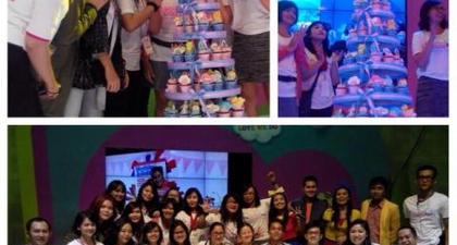 Kemeriahan Ulang Tahun M&B 