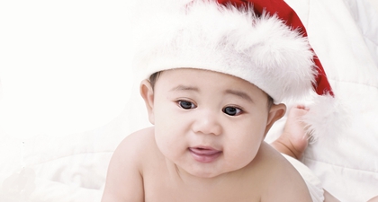 Topi Santa Buatan Ibu