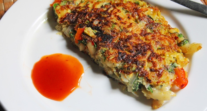 Kreasi Resep Sehat Omelet Makaroni Bayam untuk Anak