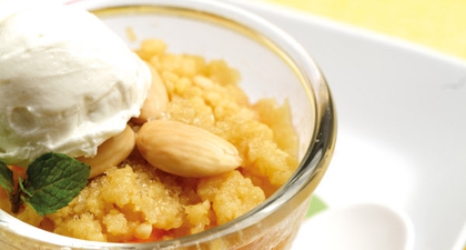 Peach and Apple Cobbler