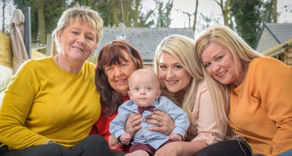 Unik! Hanya 1 Anak Laki-laki di 5 Generasi Keluarga Ini