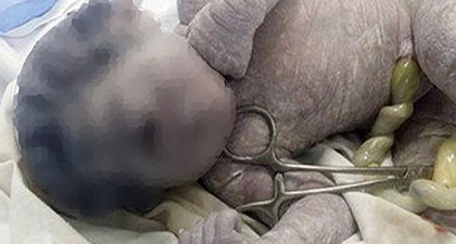 Bayi Bermata Satu Dilahirkan di Mesir