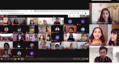 Di Tengah Pandemi, Sekolah Cikal Gelar Pameran Online