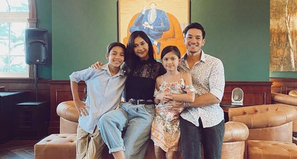 Potret Keharmonisan Keluarga Nana Mirdad dan Andrew White